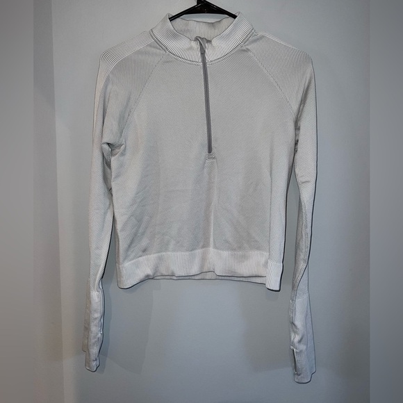 lululemon athletica Tops - Lululemon Rest Less Cropped 1/2 Zip